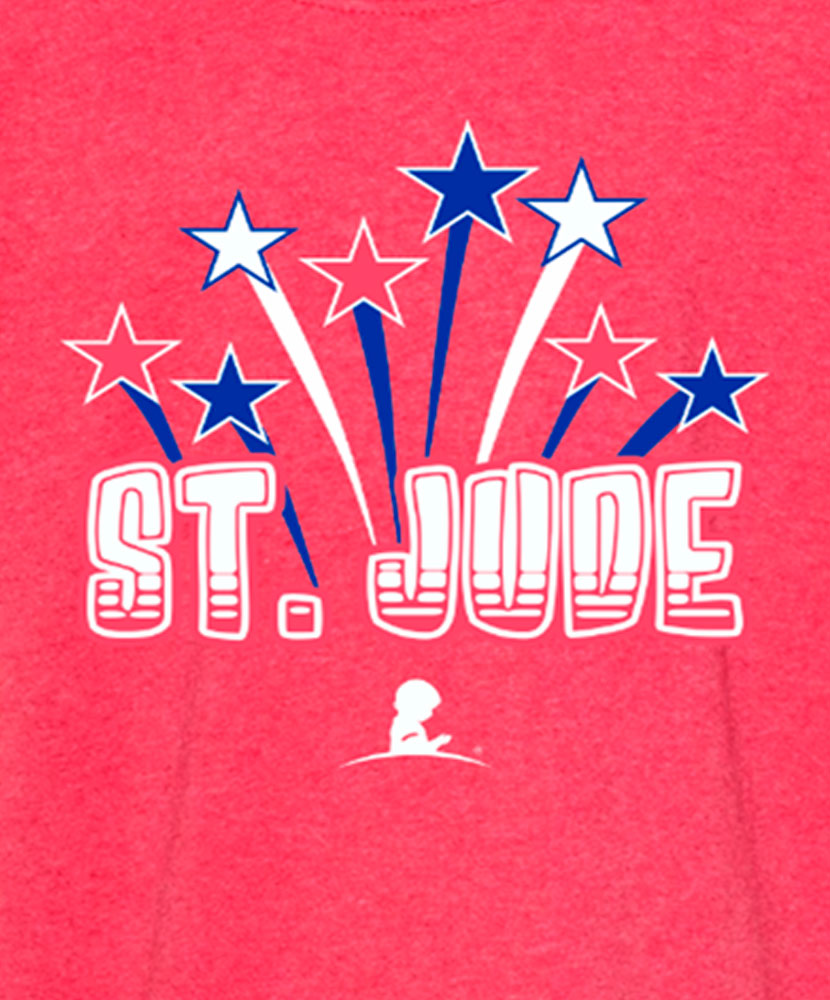 Youth St. Jude Fireworks T-Shirt